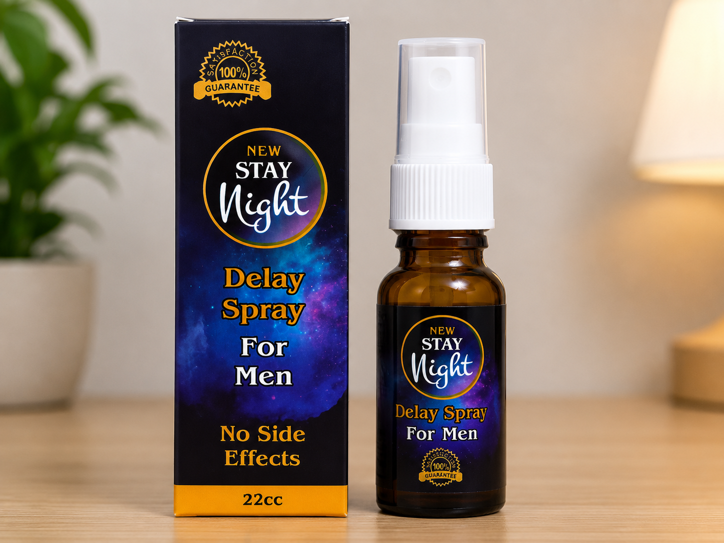 New Stay Night Delay Spray For Men - 22cc (No Side Effects)