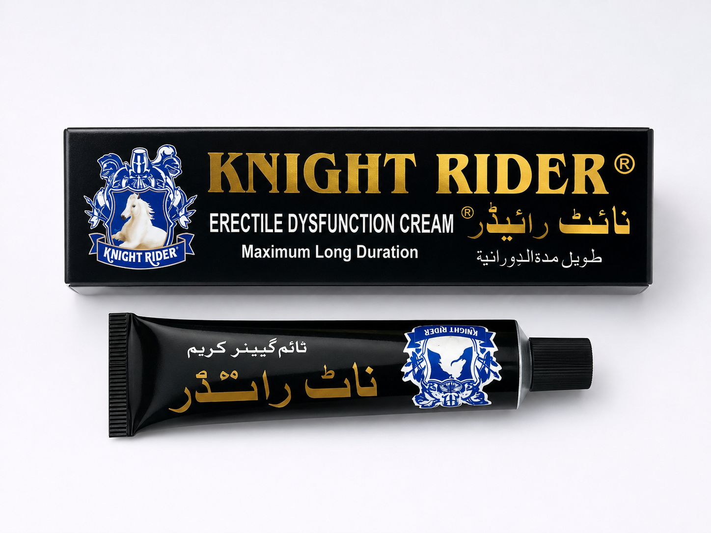 Knight Rider Erectile Dysfunction Cream - Maximum Long Duration